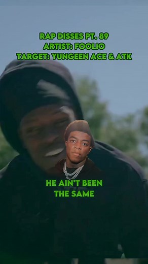 Foolio Responds to ATK & Yungeen Ace's Diss Track with Fantasia Cover | Rap Disses Pt. 90