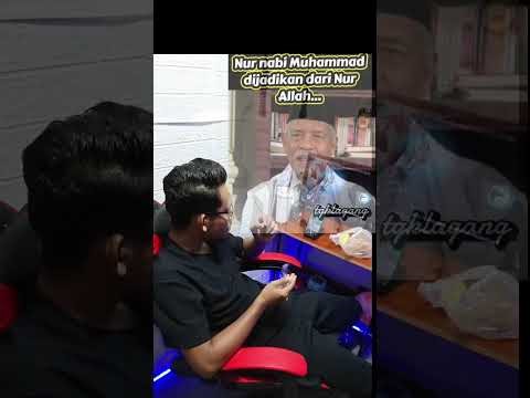 Penjelasan tentang Nur nabi Muhammad oleh yg mulia abu manan blang jrun