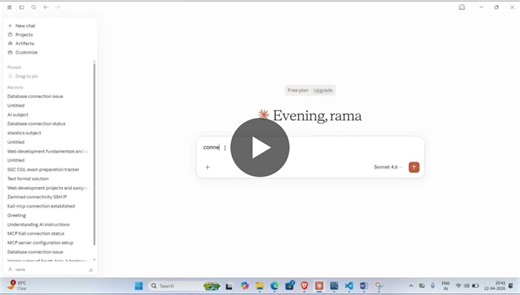 #ai #mcp #generativeai #python #mysql #llm #openai #claude #machinelearning #softwareengineering #aitools #techinnovation #github | Rama Shankar
