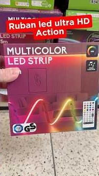 Ruban led Ultra HD chez Action #led #rubanled #ambianceled #magasinaction #action