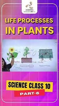 Life Processes in Plants Part-6 | Science Class 10 | CBSE | NCERT | AASOKA #Shorts