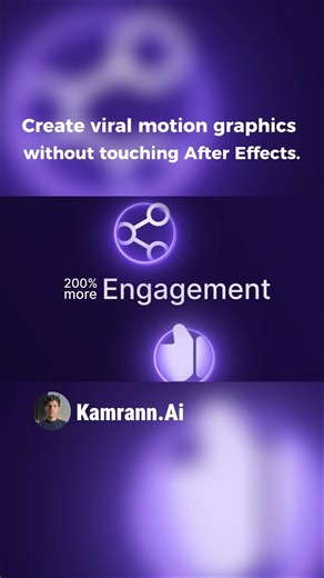 AI Tool Replaces After Effects Completely Free #shorts