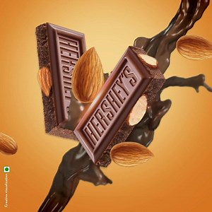 If that caught your attention, grab Hershey’s and make your day even crunchier! Share #BondOfHappiness now! Available on Amazon. #HersheysBar #Crunchier #Almondbar | Hershey India