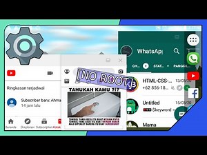 Cara mengaktifkan fitur freeform window