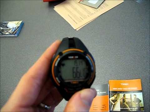 Timex Ironman Road Trainer Heart Rate Monitor: review and tutorial