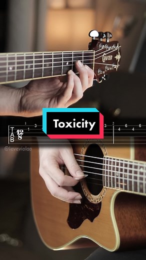 Aprenda a tocar o Riff de Toxicity do System Of A Down