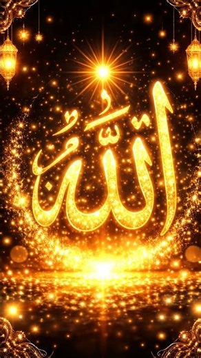 Allahu GIF Animation | Short Islamic Animated Clip