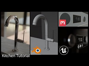 Part 10 Unreal Engine 5 Arch Viz Interior -10- 4 Kitchen