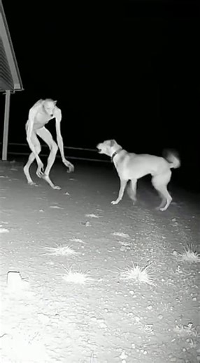 Skinwalker Caught On Camera Collapsing After Dog Attack
