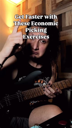 These economic picking exercises will help you build speed and fluidity by making your picking hand more efficient. Start slow, focus on precision, then gradually increase the tempo with control. - - - - - - - #economicpicking #sweeppicking #alternatepicking #hybridpicking #fingerpicking #mateusyokote #guitarist #guitar #guitarshred #guitarsolo #guitarlessons #guitarexercise | Mateus Yokote