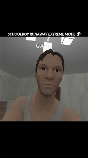 Schoolboy Runaway Extreme Mode Gameplay 💀 #schoolboyrunaway #horrorgame #gaming #shorts