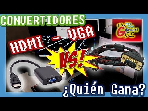 Convertidor / Adaptador HDMI a VGA - ¿Funcionan o no?