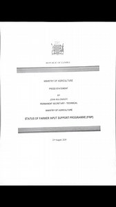 #FISP | Ministry of Agriculture, Zambia