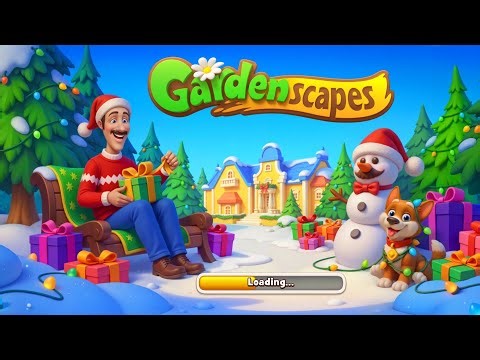 Let's Play Gardenscapes Together💚 | Winter Season❄️☃️