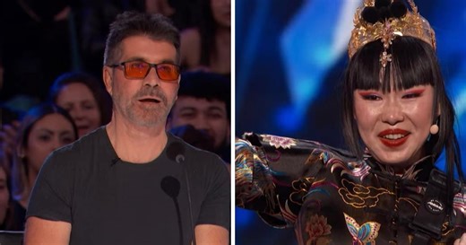 'AGT' judge Simon Cowell's expression is priceless as he watches Nini's performance