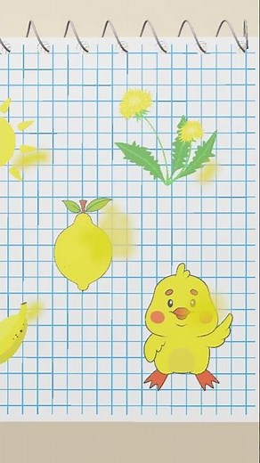 YELLOW Crayons | Colorful Crayons Song 🖍️