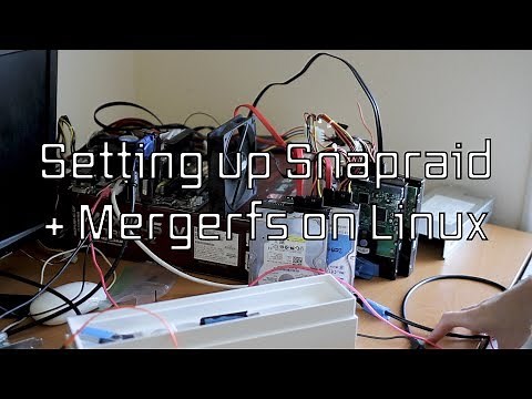 How to setup a Linux Fileserver with Snapraid and Mergerfs
