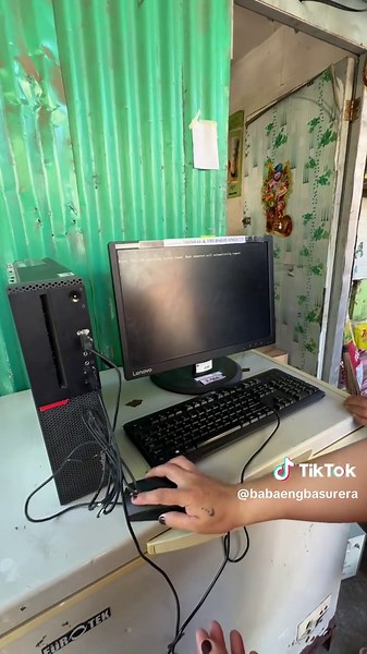 Computer Set Package at Junk Shop: Unboxing