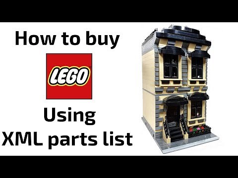 Buying LEGO Pieces using XML Parts List - Video Tutorial