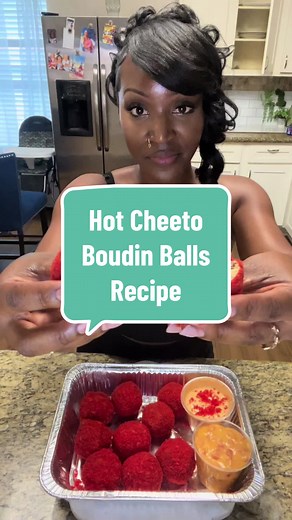 Hot Cheeto Boudin Balls Recipe