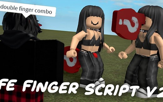 [roblox/实用脚本]重量级恶俗手指脚本[cc字幕机翻熟肉]