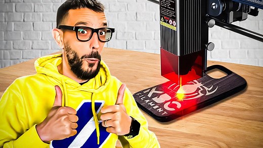 This Laser Can Do Crazy Stuff! (TESTING CREALITY FALCON 2)