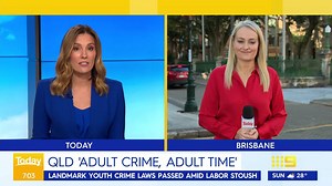 8.5K views · 198 reactions | Landmark 'adult crime, adult time' laws are coming into effect in Queensland after a chaotic vote in the state's parliament. #9News DETAILS: https://nine.social/SwV | 9 News Queensland | Facebook