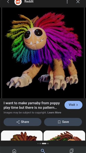 Yarn 🧶 🦁 #yarnaby #poppyplaytimechapter4