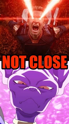 Homelander vs Beerus Isn't Close! #theboys #anime #dragonball