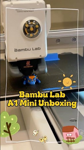 We Set Up the Bambu Lab A1 Mini in Under 10 Minutes #3dprinter