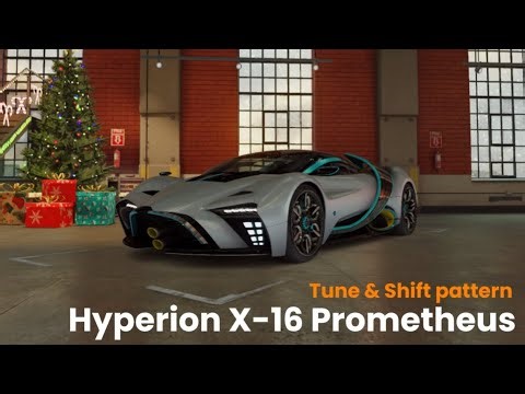 CSR2 | Hyperion X-16 Prometheus | Tune & shift pattern • 6.88X