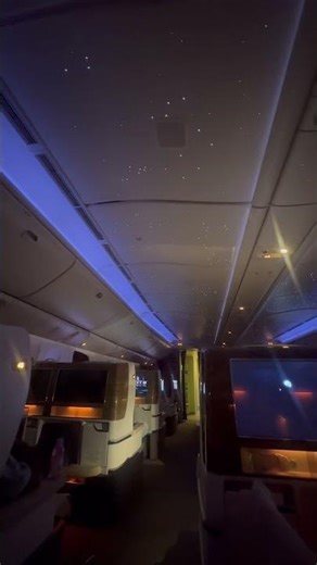 Emirates EK607 ✈️ Business Class view an absolutely amazing experience ‪@emirates‬