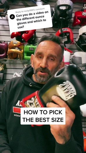 How to Pick the Correct Size Boxing Glove