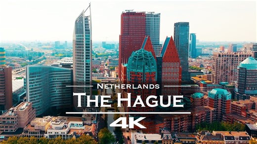 【4K航拍】荷兰 海牙 The Hague , Netherlands 🇱🇺