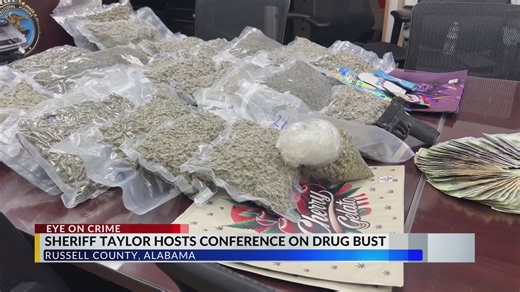 RCSO news conference on drug bust