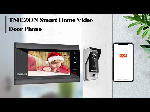 New Version Tuya APP Connection for TMEZON Intercom System MZ-IP-V739B Videodoorbell