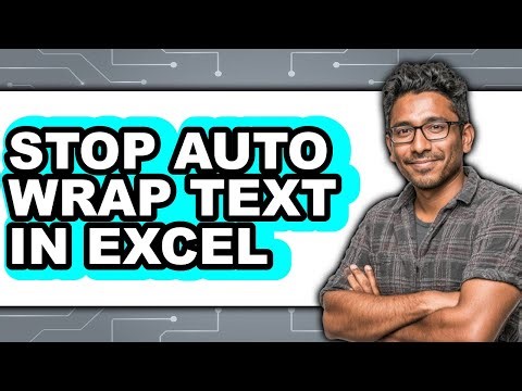How to Stop Auto Wrap Text in Excel (easy Method)
