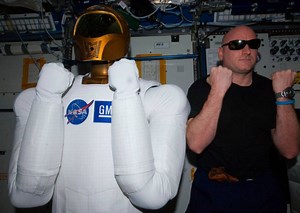 In space Robonaut’s boss
