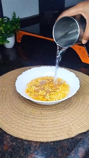 Chana Dal Ka secret Tadka 🤫Must Try#chanadal#chana #shorts #food #homecookanima#trending #reel