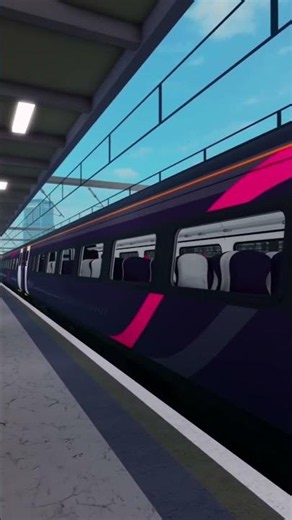 Class 91 departing from Stepford Central