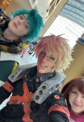 Epic Bakugou, Deku, and Uraraka Cosplay Showdown