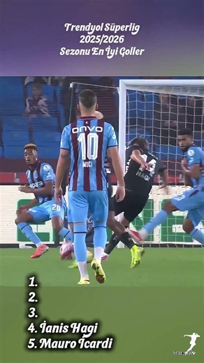 2025/26 Süper Lig Sezonunun En İyi 5 Golü!