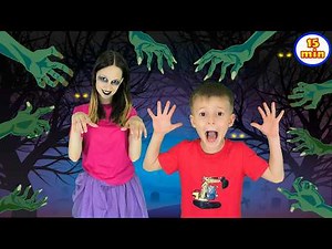 MUST-WATCH! The BEST Zombie Song Compilation for Kids! 🧟‍♀️ | Kids Halloween Songs & Nursery Rhymes