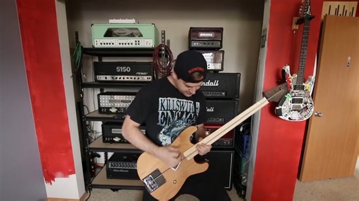 ONE string guitar VS..... SHOVEL? | Jared Dines