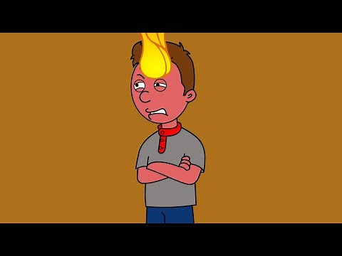 Classic Caillou Is Angry