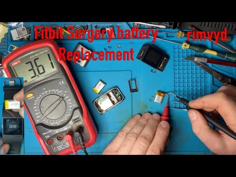 FitBit Surge How to disassembly,battery replacement