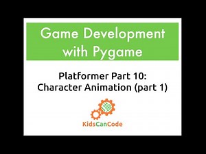 Pygame Platformer Part 10: Character Animation (part 1)