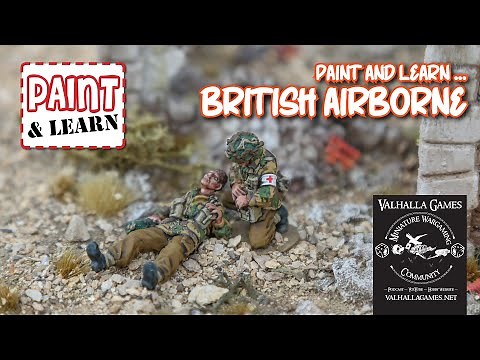WWII British Airborne Paint and Learn - Offensive Miniatures 28mm