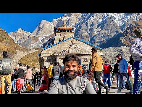 Kedarnath Mandir Super Amazing Aerial View ( 4k Drone Video) #Kedarnath #Kedarnathtemple