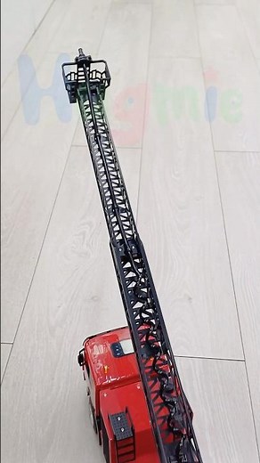 Discover the Power of Our RC Aerial Ladder Fire Truck: Unboxing & Remote-Control Action! #firetruck